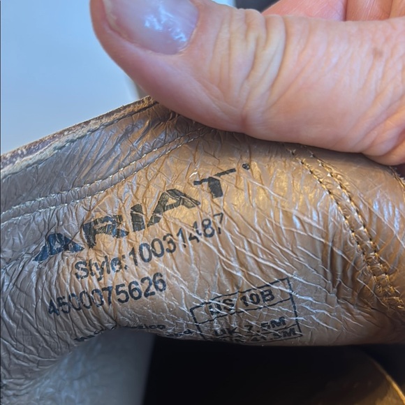 Ariat Dixon Brown Leather Western Booties - Picture 5 of 7